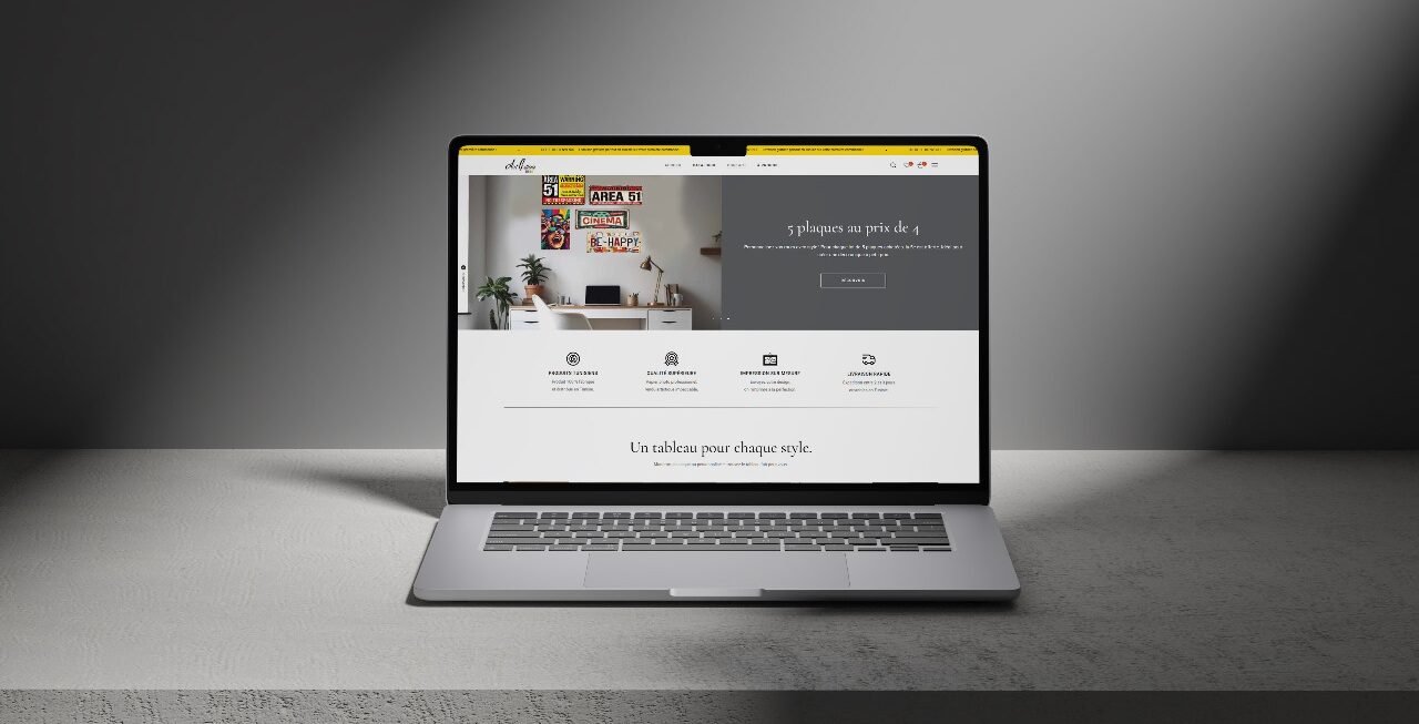 Art Gallerie propose des tableaux modernes et personnalisés, imprimés en Tunisie. Nous avons conçu un site élégant et immersif qui met en valeur chaque œuvre et rend l’art accessible à tous.