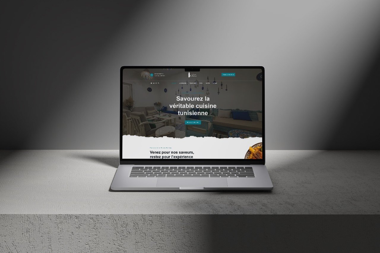 Le Minaret Ferkous nous a confié la création d’un site web à son image : chaleureux, authentique et raffiné, mettant en valeur la cuisine tunisienne et l’esprit convivial de Tozeur.