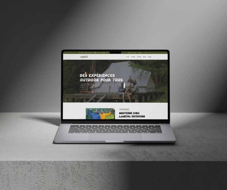 Lametna Outdoors nous a confié la création d’un site immersif célébrant l’aventure, la nature et la liberté. Un projet web authentique et fluide, pensé pour inspirer l’exploration en toute sécurité et harmonie avec l’environnement.
