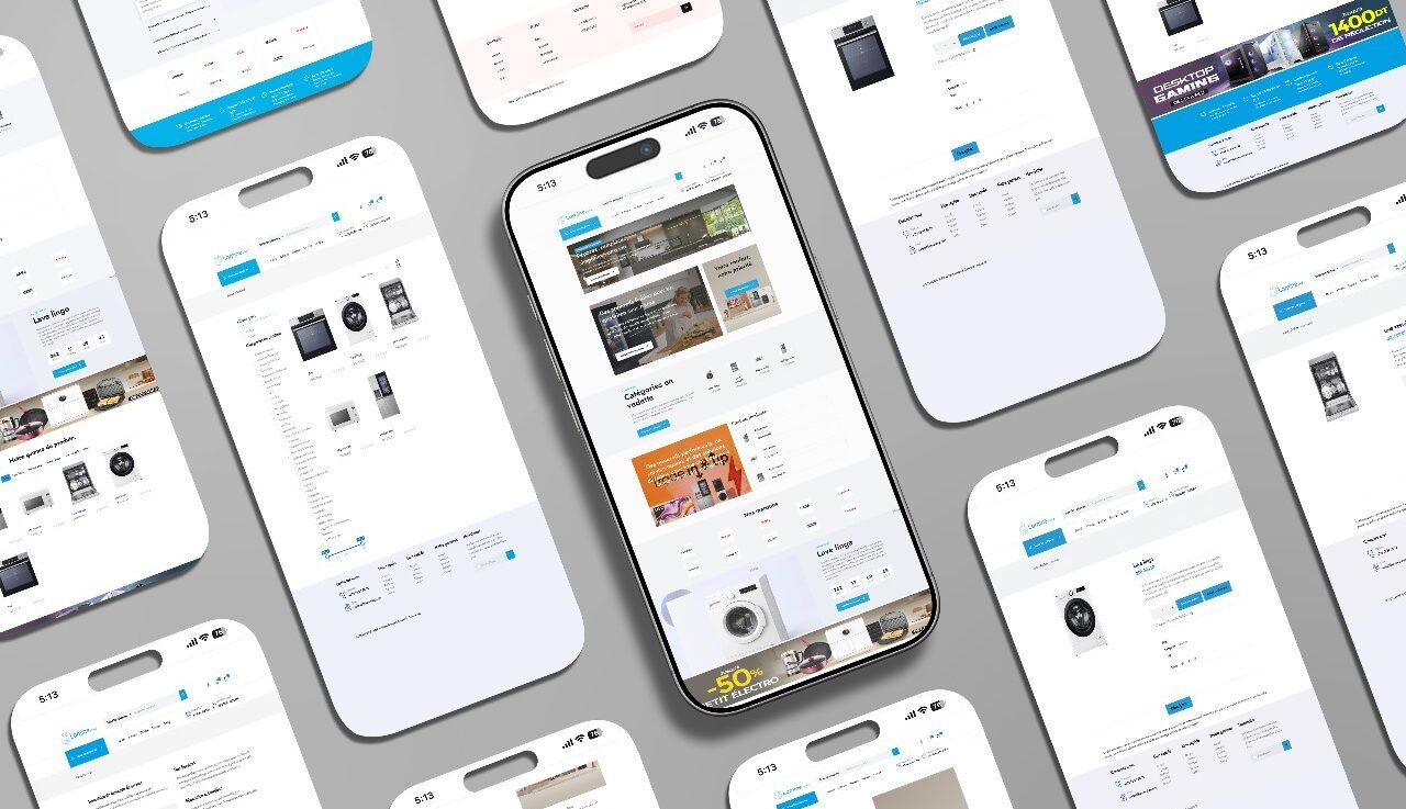 Nous avons créé pour Lamine Shop un site intuitif et performant, pensé pour valoriser les produits et offrir une expérience d’achat simple, rapide et agréable.