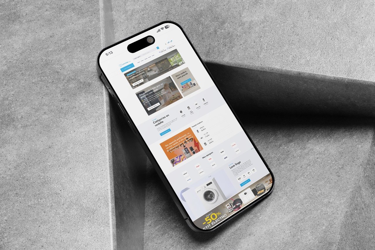 Nous avons créé pour Lamine Shop un site intuitif et performant, pensé pour valoriser les produits et offrir une expérience d’achat simple, rapide et agréable.