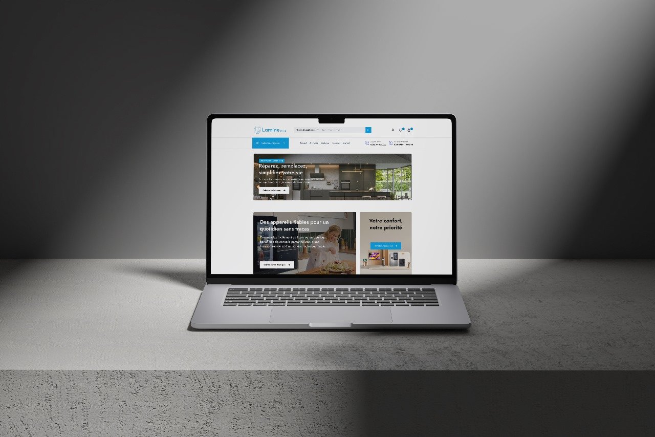 Nous avons créé pour Lamine Shop un site intuitif et performant, pensé pour valoriser les produits et offrir une expérience d’achat simple, rapide et agréable.